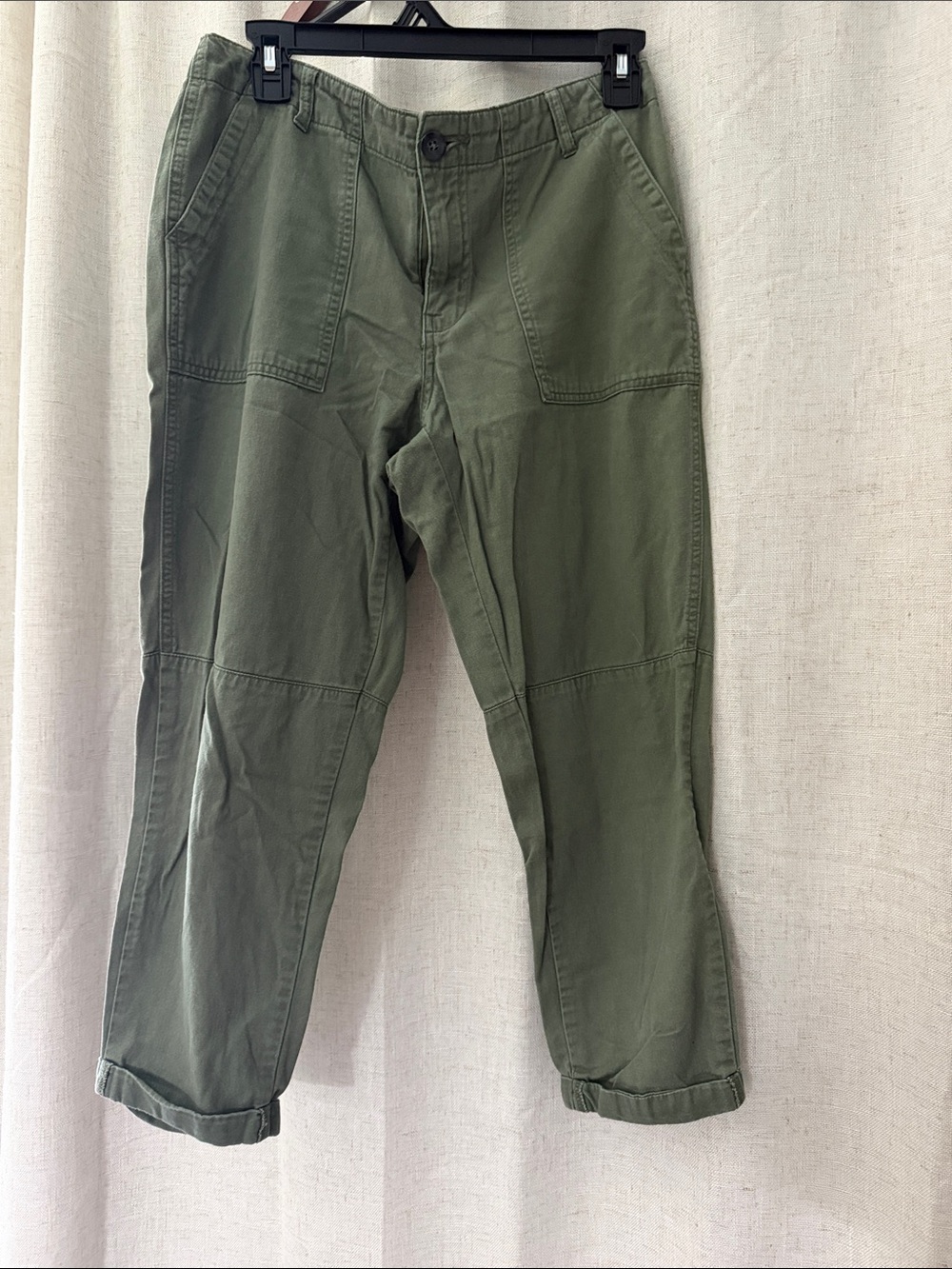 Olive Green Utility Pants